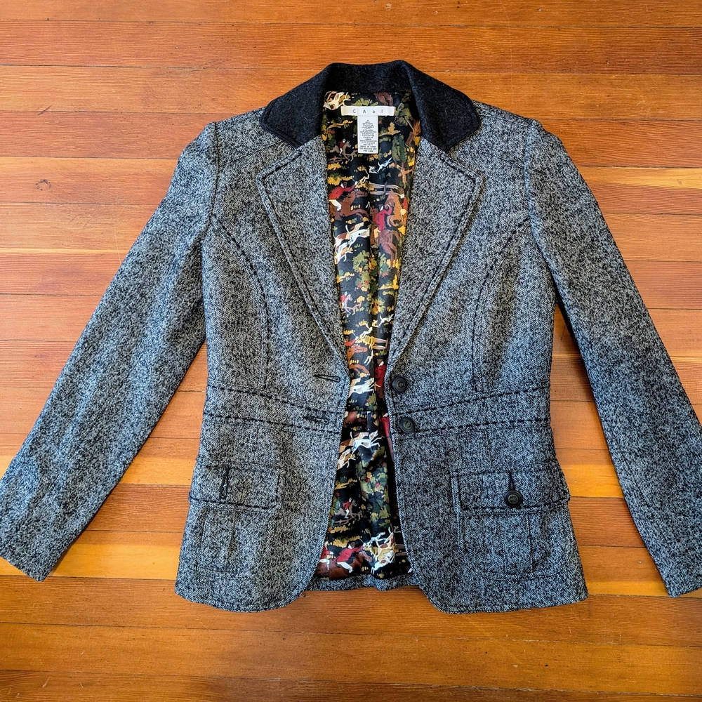 Women's Gray Blazer